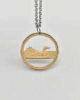 Canada - Loon Cut Coin Pendant